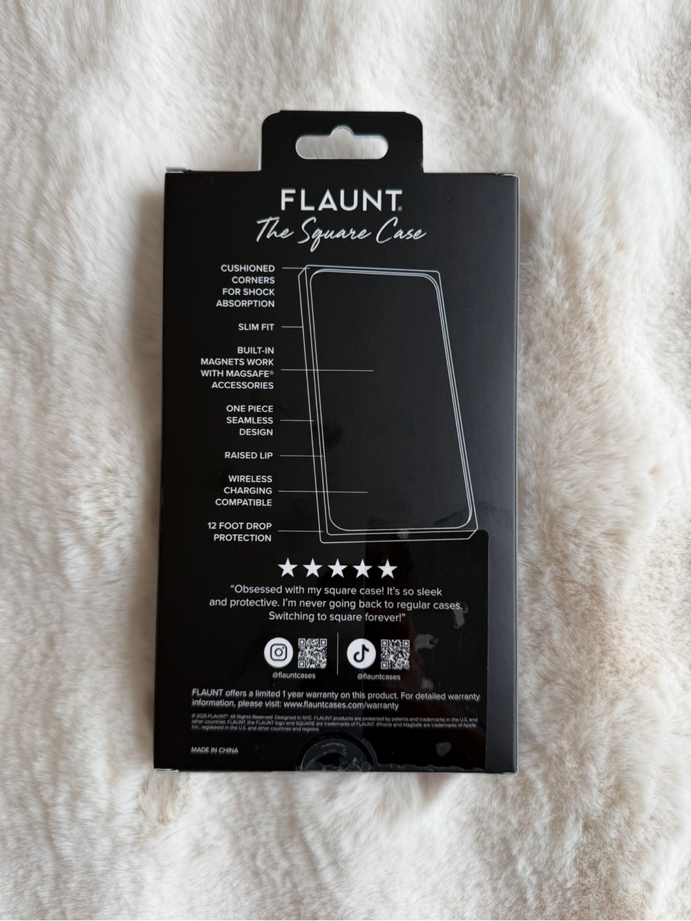🆕 Flaunt Square | iPhone 17 Pro Max Mother of Pearl Case! - Picture 3 of 9